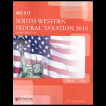 Sw. Federal Tax Comp. Volume 3, 2010 (15 28) (Custom)