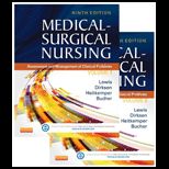 Medical Surgical Nursing, 2 Volume Set   With CD