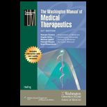 Washington Manual of Medical Therapeutics