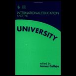 International Education and the University