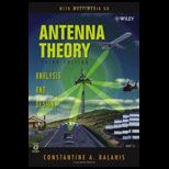 Antenna Theory   With CD