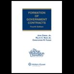 Formation of Government Contracts