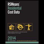 Means Residential Cost Data 2014