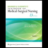Brunner and Suddarths Textbook of Medical Surgical Nursing Volume 1 and Volume 2   With Access