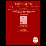 Wests Legal Environment of Business Study Guide / With CD ROM