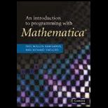 Introduction to Programming With Mathematica