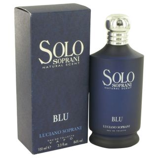 Solo Soprani Blu for Men by Luciano Soprani EDT Spray 3.3 oz