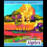 Beginning Algebra   With 2 CDs and Access and Bass Math
