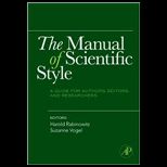 Manual of Scientific Style A Guide for Authors, Editors, and Researchers