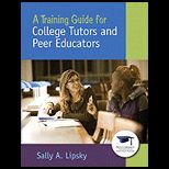 Training Guide for College Tutors and Peer Educators