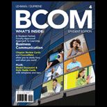 BCOM 4 Student Edition   With Access