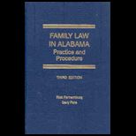 Family Law in Alabama Practice and Procedure