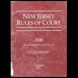 New Jersey Rules of Court Federal 2006