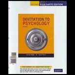 Invitation to Psychology   With Access (Loose)