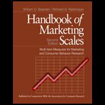Handbook of Marketing Scales