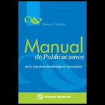 Manual de publicaciones de la APA