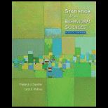 Statistics for Behavior Sciences