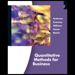 Quantitative Methods for Business  With Webcode