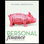 Personal Finance In Class Edition   Text (Canadian)