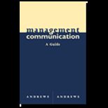 Management Communication  A Guide