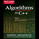 Algorithms in C++, Part 5  Graph Algorithms