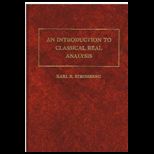 Intro. to Classical Real Analysis