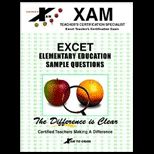 Excet Elementary Sample Questions