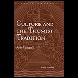 Culture and Thomist Tradition