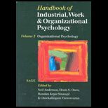 Handbook of Industrial, Work and Organizational Psychology  Volume 2