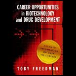 Career Opportunities in Biotechnology