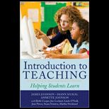 Introduction to Teaching  Helping Students Learn