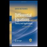 Differential Equations  Theory and Application