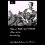 Popular Fiction by Women 1660 1730  An Anthology