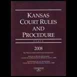 Kansas Court Rules and Procedure State