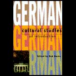 German Cultural Studies  An Introduction