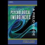 Responding to Psychological Emergencies