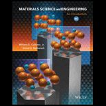 Materials Science and Engineering  Intro.
