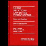 Labor Relations Law in the Public Sector
