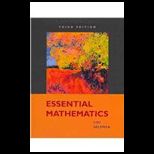 Essential Mathematics   With CD and Access