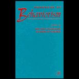 Handbook of Behaviorism