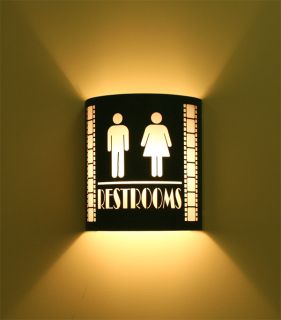 Restroom Theater Sconce (with filmstrip)