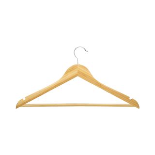 HONEY CAN DO Honey Can Do 8 Pack Wood Suit Hangers