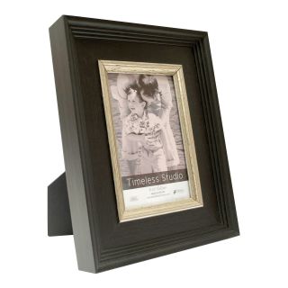 Baldwin Black & Silver Tabletop Picture Frames, Blk/slv