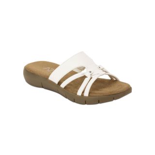 A2 BY AEROSOLES Wip Current Slide Sandals, White, Womens