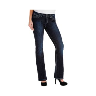 Lee Slender Secret Thickstitch Bootcut Jeans, Nile, Womens