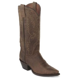 Dan Post Santa Rosa Womens Leather Cowboy Boots, Brown