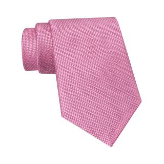 Stafford Tonal Dot Silk Tie, Pink, Mens