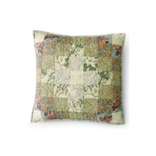 Home Expressions Cassandra 16 Square Accent Pillow, Green