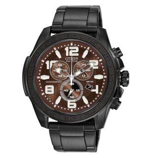 Drive from Citizen Eco Drive WDR Mens Black Chronograph Watch AT2275 56X