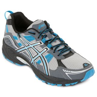 Asics GEL Venture Mens Running Shoes, Blue/Black/Gray
